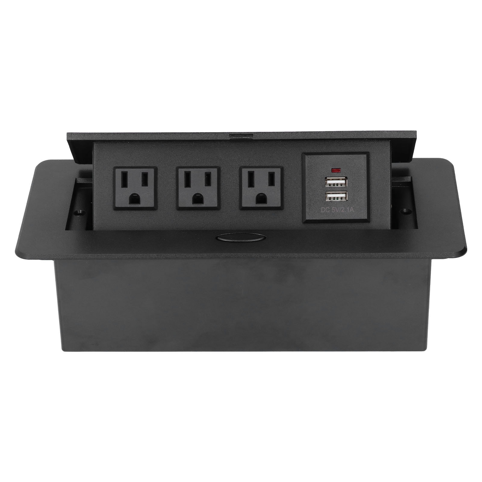 Power Strip Desk - Toma de corriente de apertura lenta,
