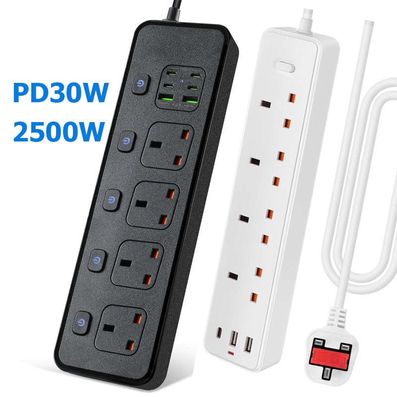 Power Strip Desk - Regleta de alimentación eléctrica MY SG,
