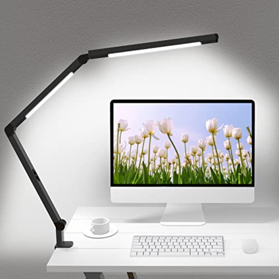 Desk Lamp Led - Lámpara de Escritorio LED con Pinza,