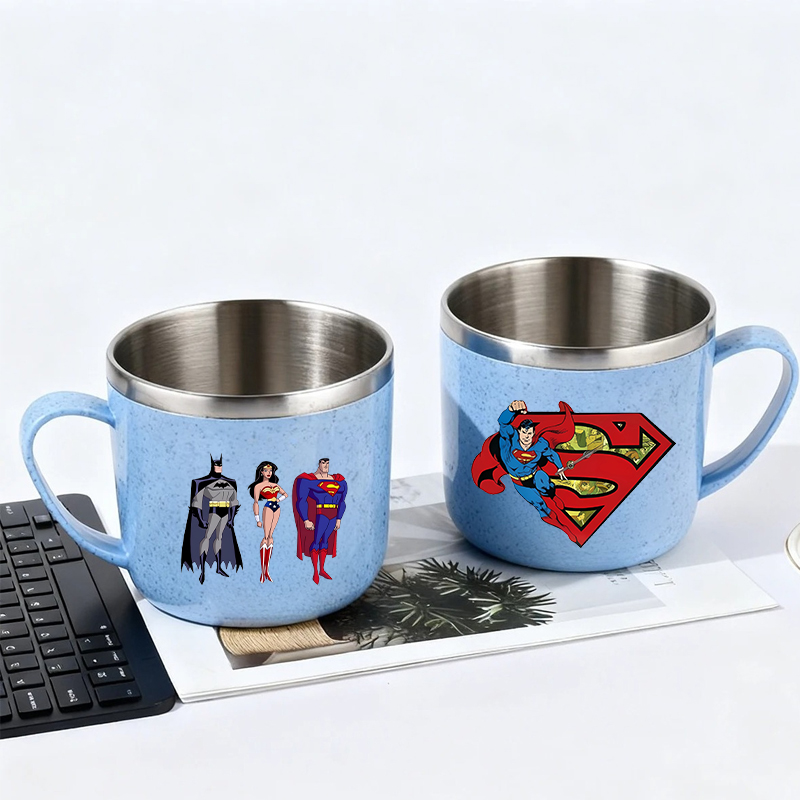 Home Office Kent - Botella de Agua de Superman, Taza