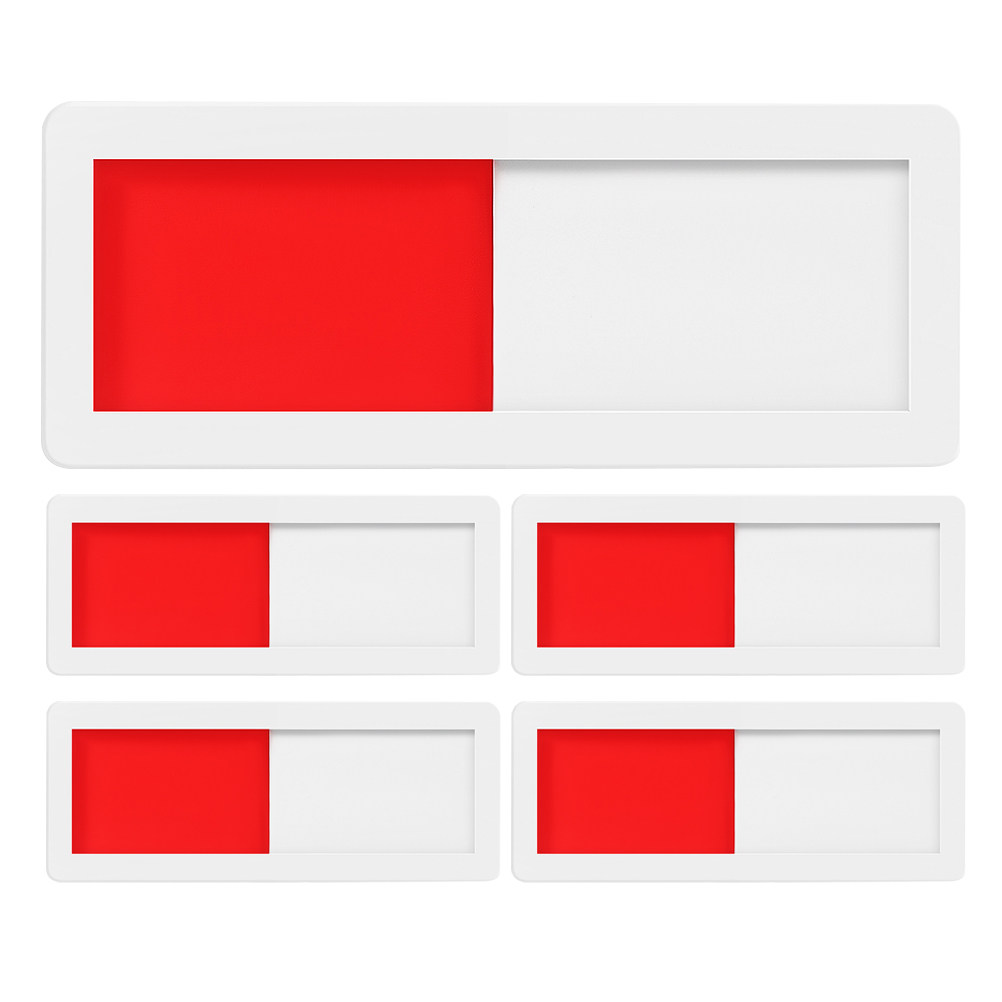 Home Office Vacantes - Juego de 5 letreros deslizantes de