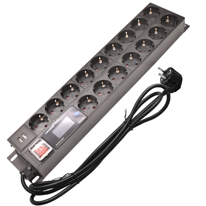 Power Strip Desk - Tira de alimentación 2U PDU de