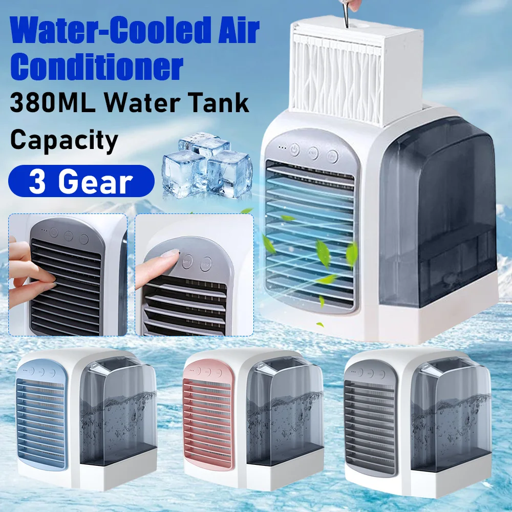 Home Office Gear - Aire Acondicionado Portátil Refrigerado por Agua,