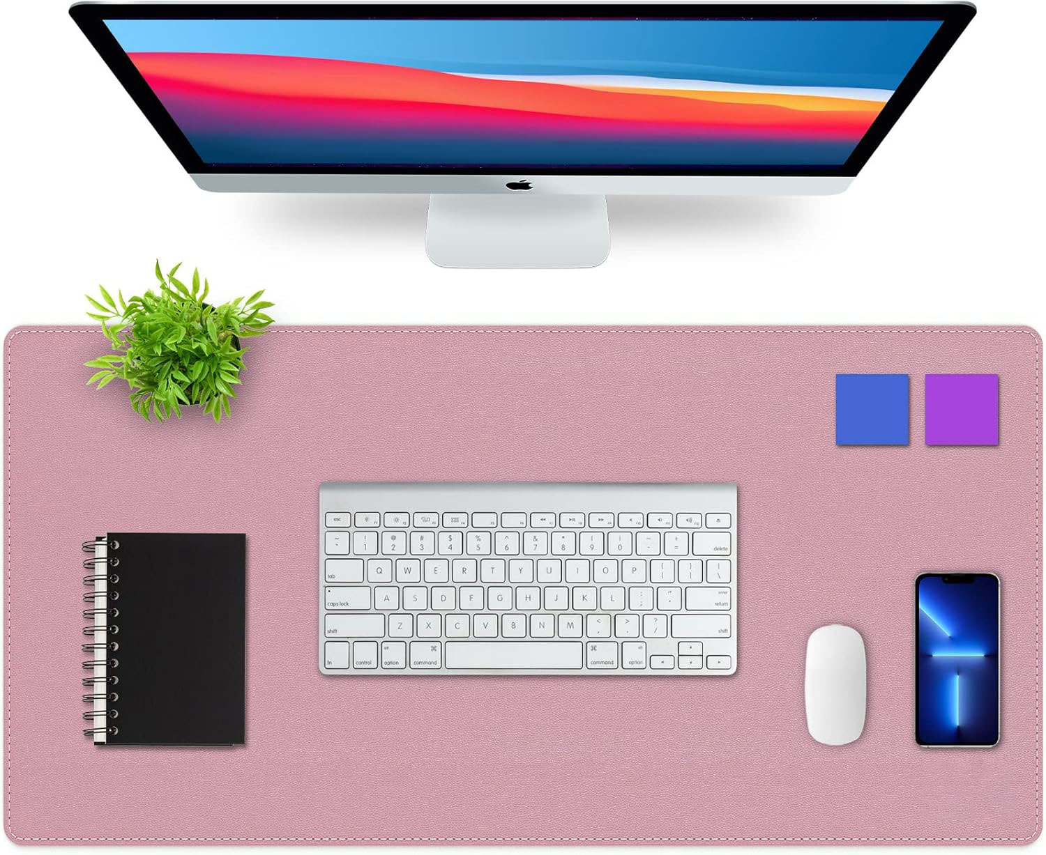 Desk Mat Leather - Tapete de Escritorio, Alfombrilla de Oficina