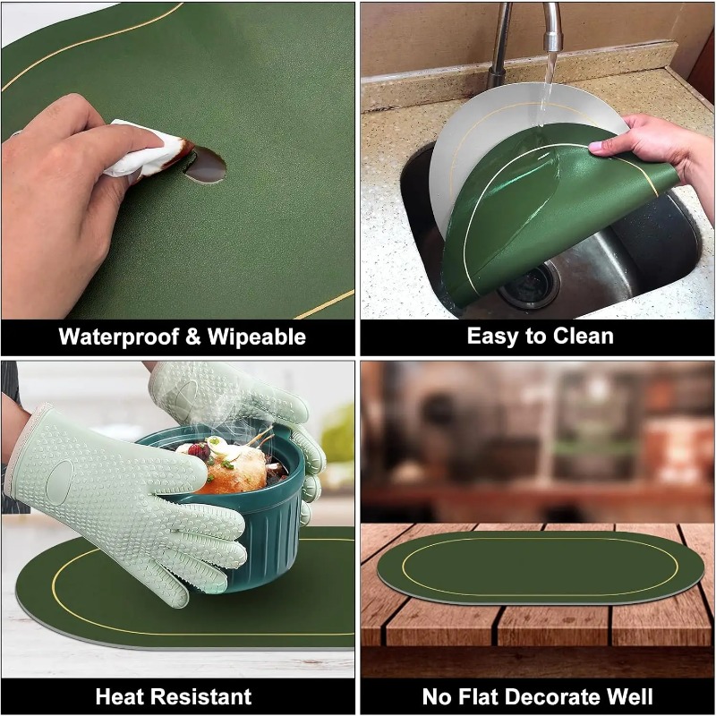 Manteles individuales de cuero - Desk Mat Leather reseña y precio