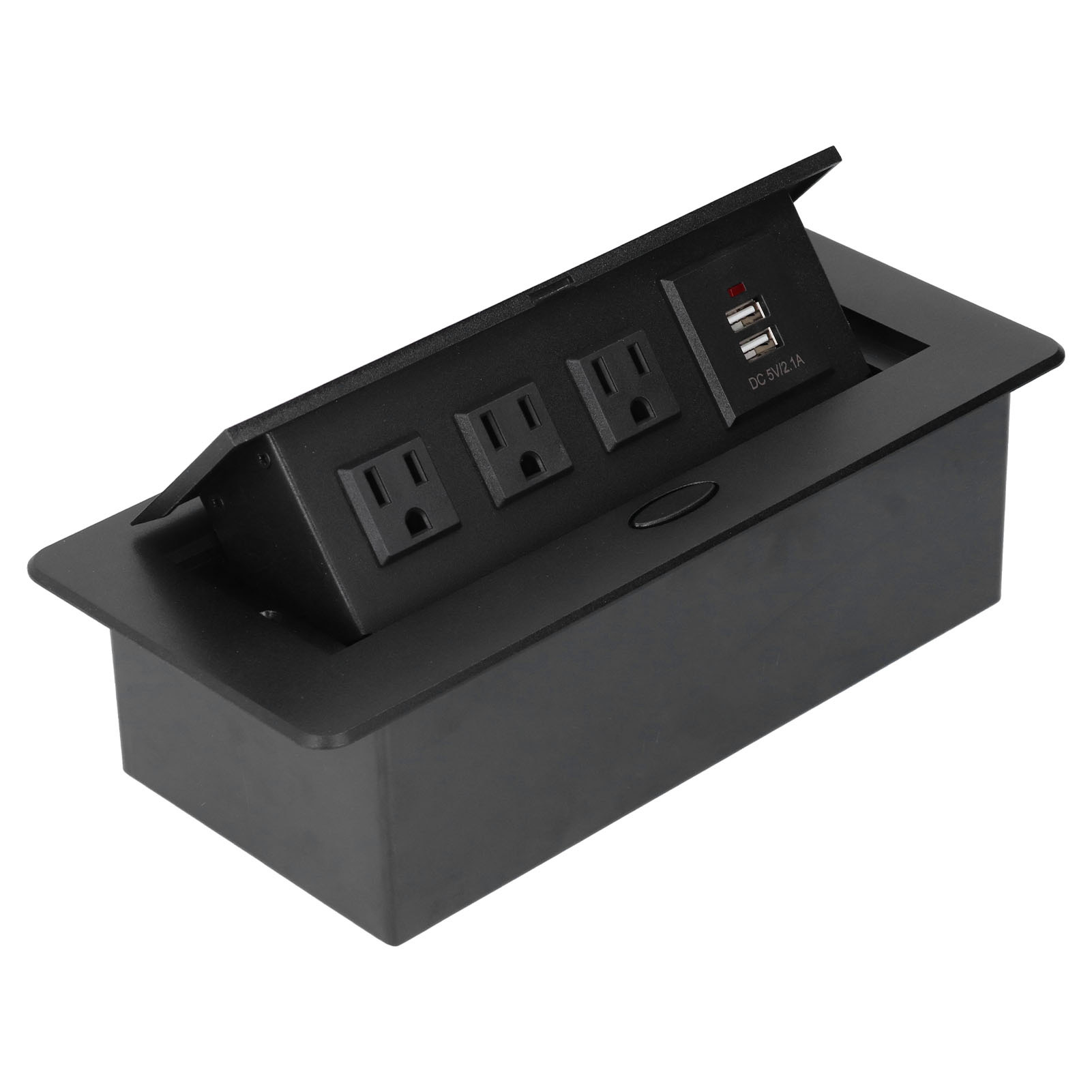 Toma de corriente de apertura  - Power Strip Desk reseña y precio