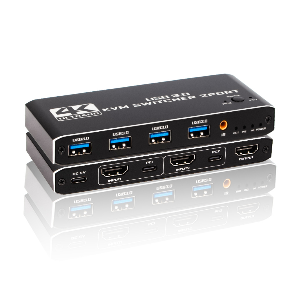 Conmutador KVM HDMI Universal  - Home Office Kvm Switch reseña y precio