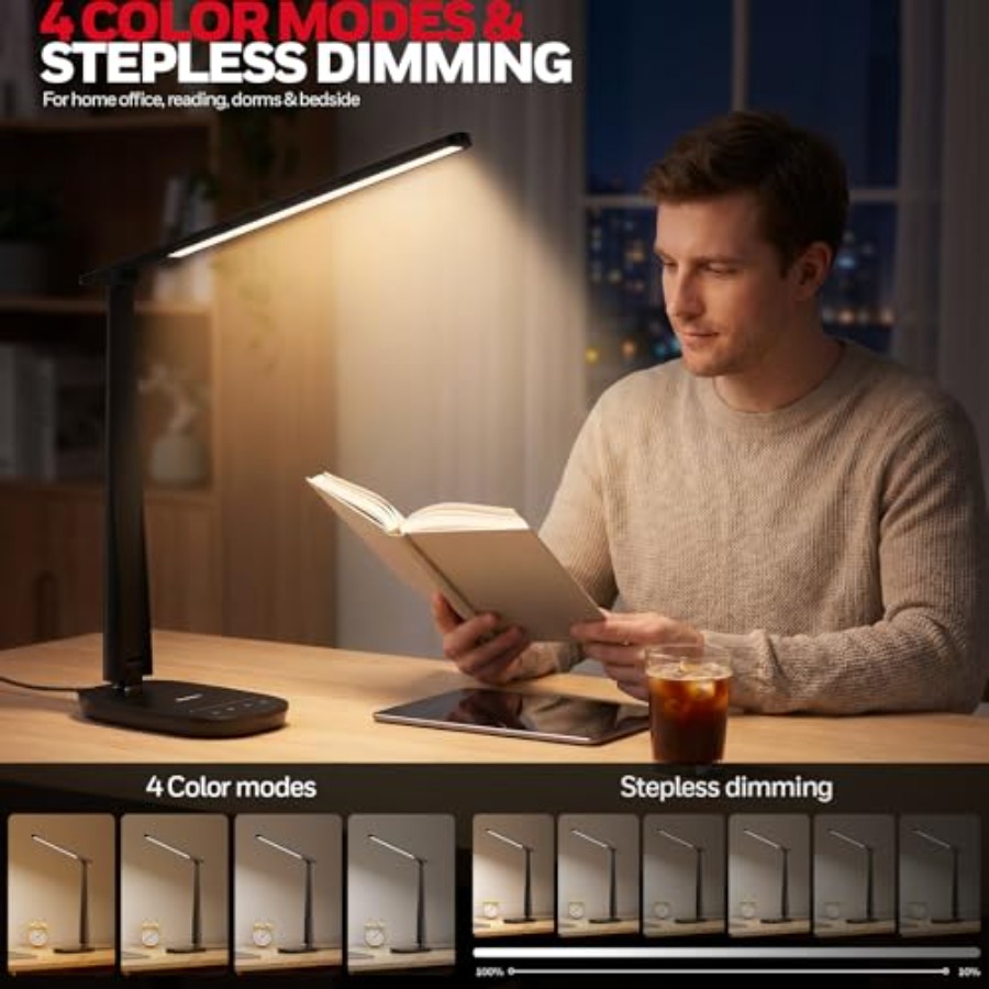 Lámpara de Escritorio LED para - Desk Lamp Led reseña y precio