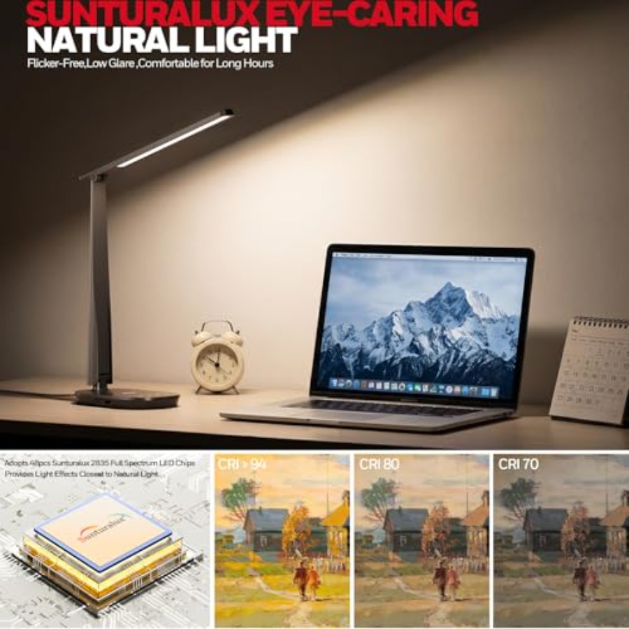 Lámpara de Escritorio LED para - Desk Lamp Led reseña y precio