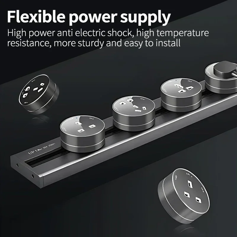 Power Track-adaptador de enchu - Power Strip Desk reseña y precio