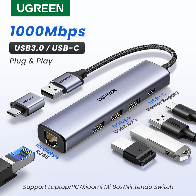 UGREEN USB Ethernet Adaptador  - Home Office For Mac reseña y precio