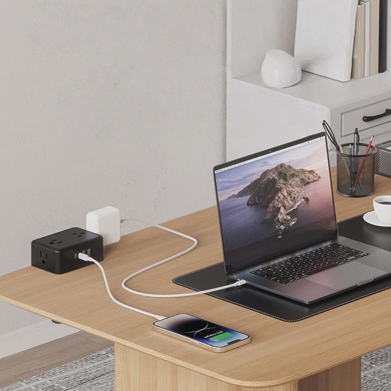 poder seguro del soporte abraz - Power Strip Desk reseña y precio