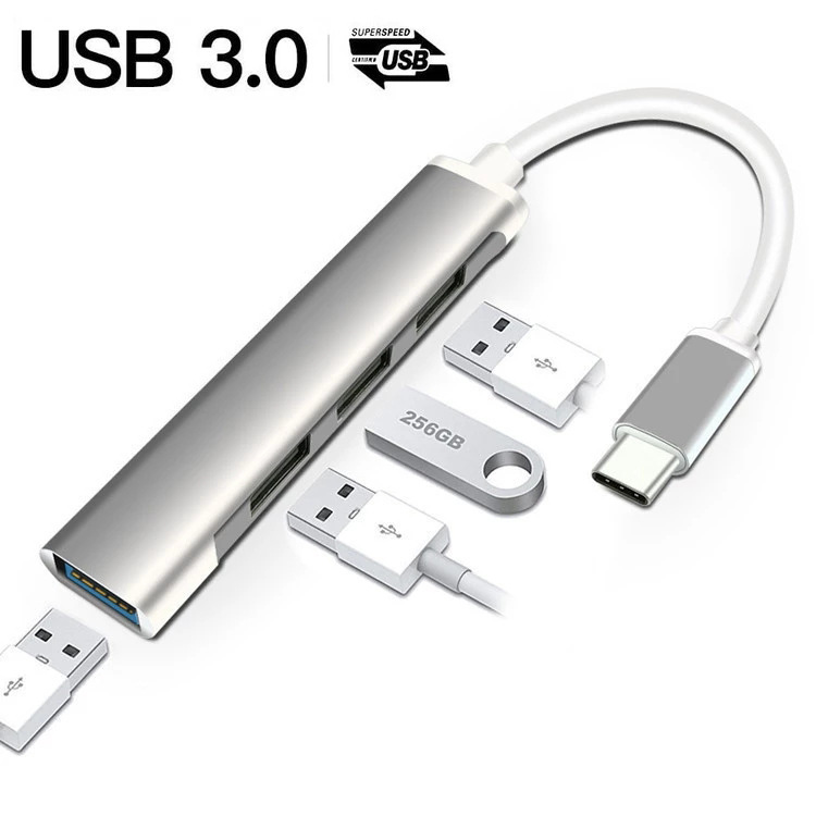 4 en 1 USB C HUB 3,0 tipo C 3, - Home Office For Mac reseña y precio