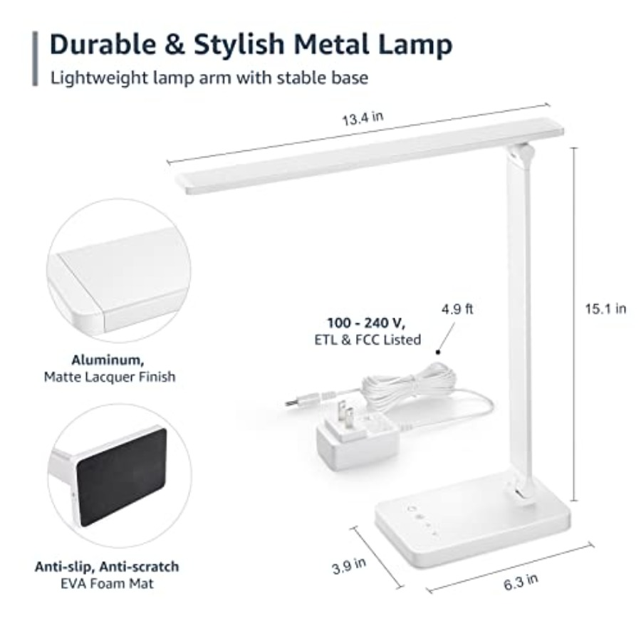 Lámpara de Escritorio LED, Lám - Desk Lamp Led reseña y precio