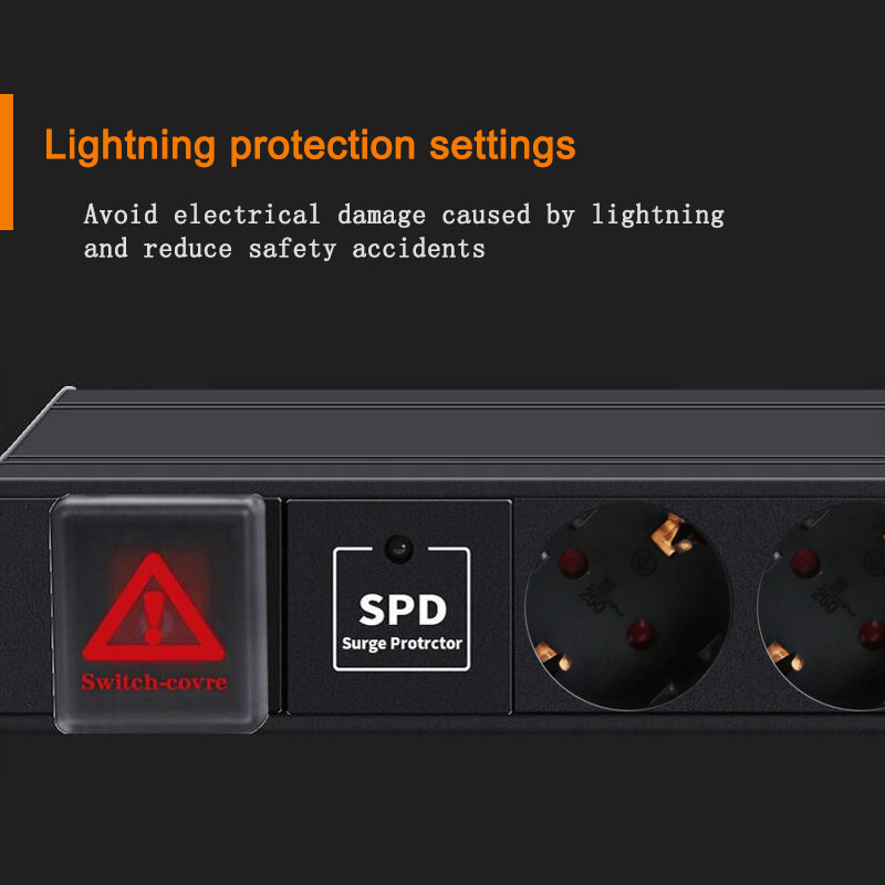 Tira de alimentación de estant - Power Strip Desk reseña y precio
