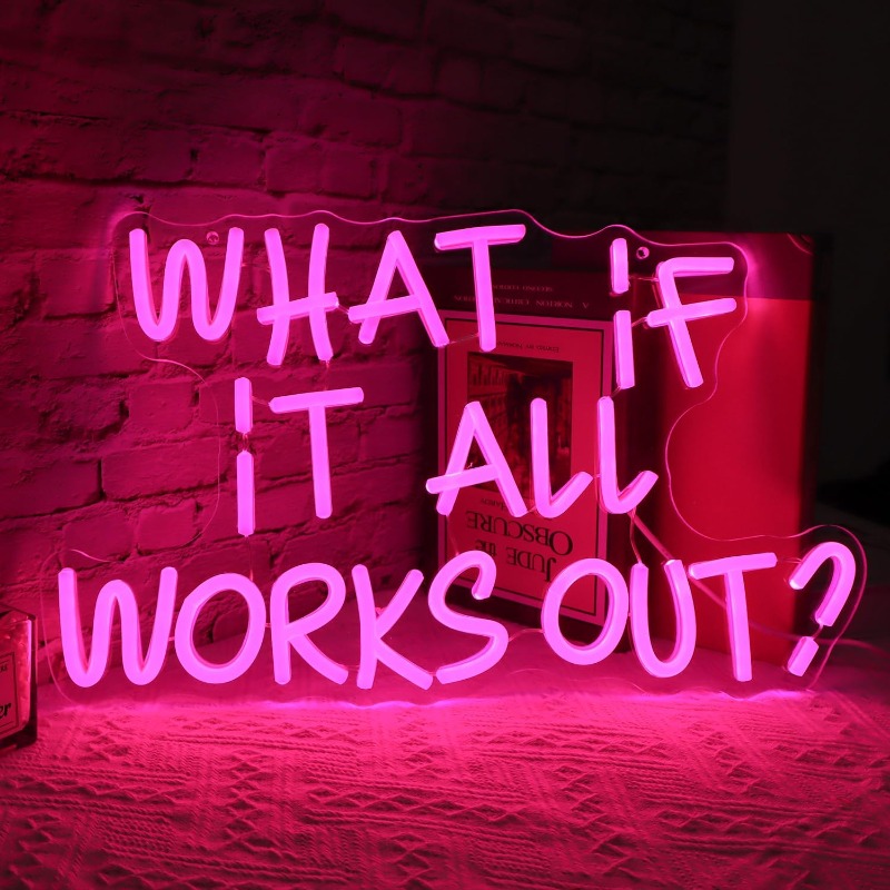 What If All Work Out-let-letre - Home Office What Is It reseña y precio