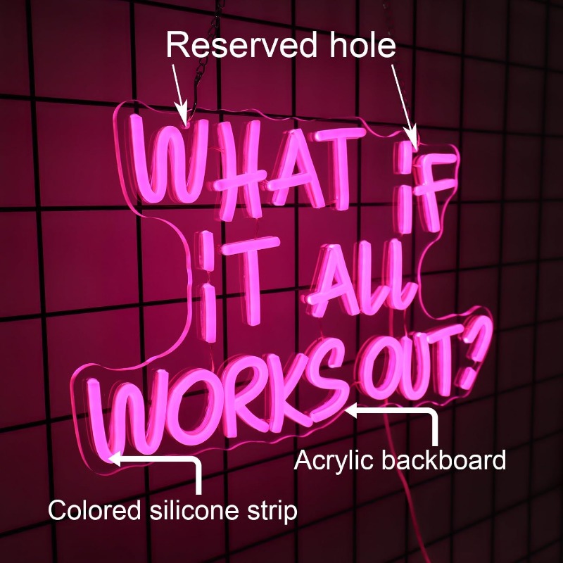 What If All Work Out-let-letre - Home Office What Is It reseña y precio