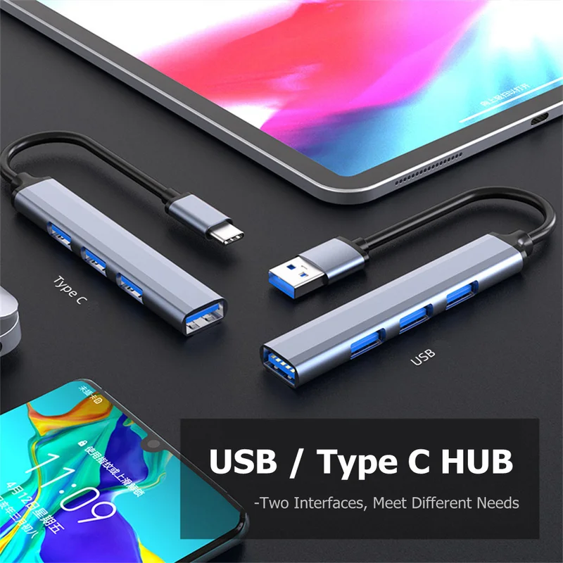 4 puertos USB-C Hub 3.0/3.1-di - Home Office For Mac reseña y precio