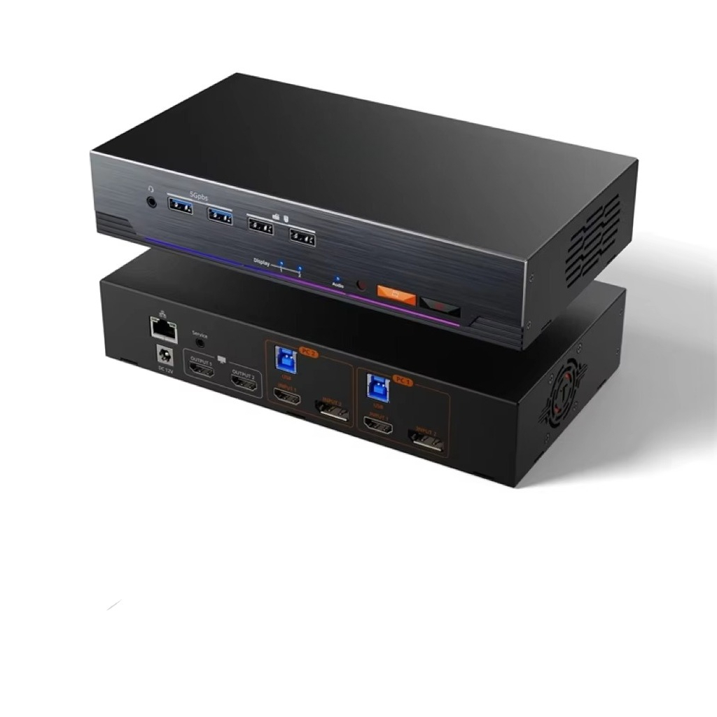 Conmutador KVM TESmart 8K 2x2  - Home Office Kvm Switch reseña y precio