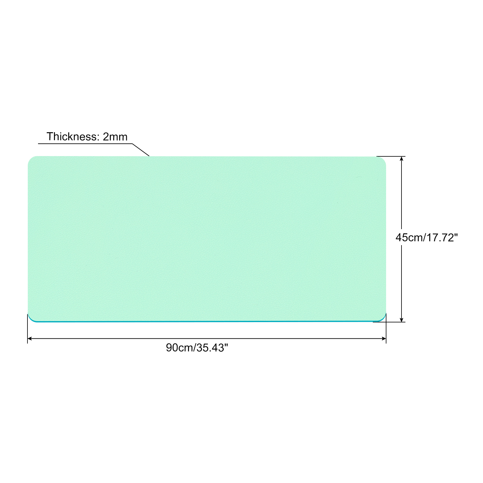 Alfombrilla protectora para es - Desk Mat Leather reseña y precio