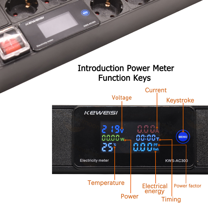 Tira de alimentación 2U PDU de - Power Strip Desk reseña y precio