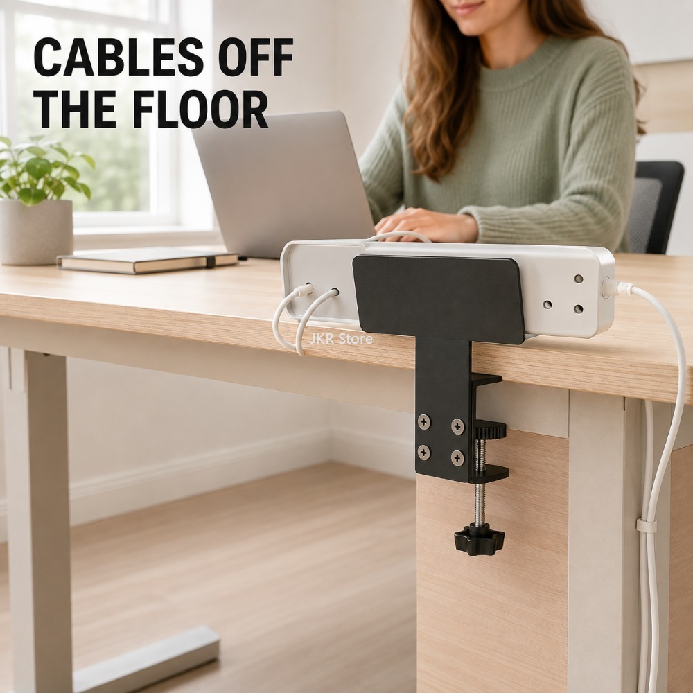 Organizador de Cables Bajo Esc - Power Strip Desk reseña y precio