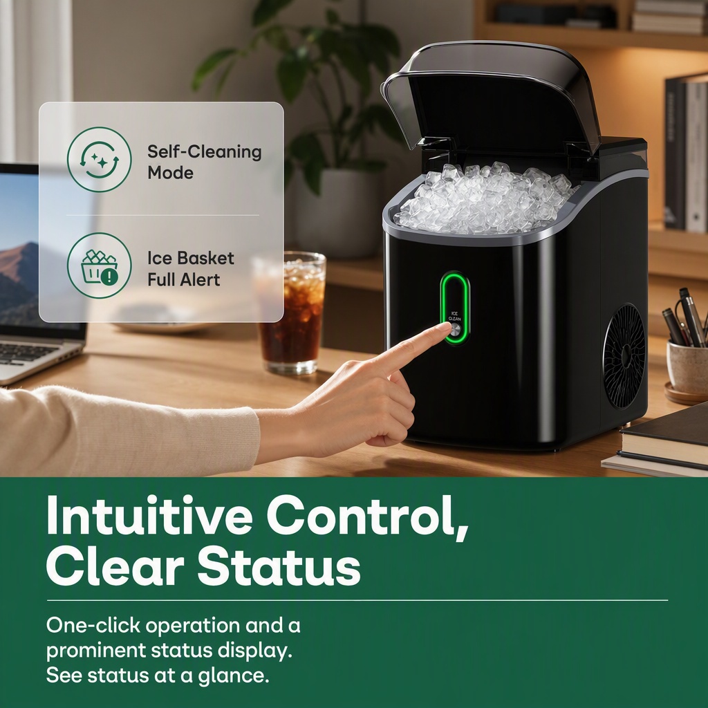 Máquina de Hielo en Cubitos pa - Home Office Gear reseña y precio