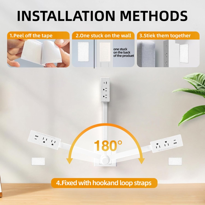 Extensor de Enchufe Eléctrico  - Power Strip Desk reseña y precio