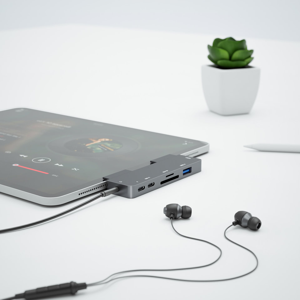 OUTMIX-Hub USB C a HDMI 4K, ad - Home Office For Mac reseña y precio
