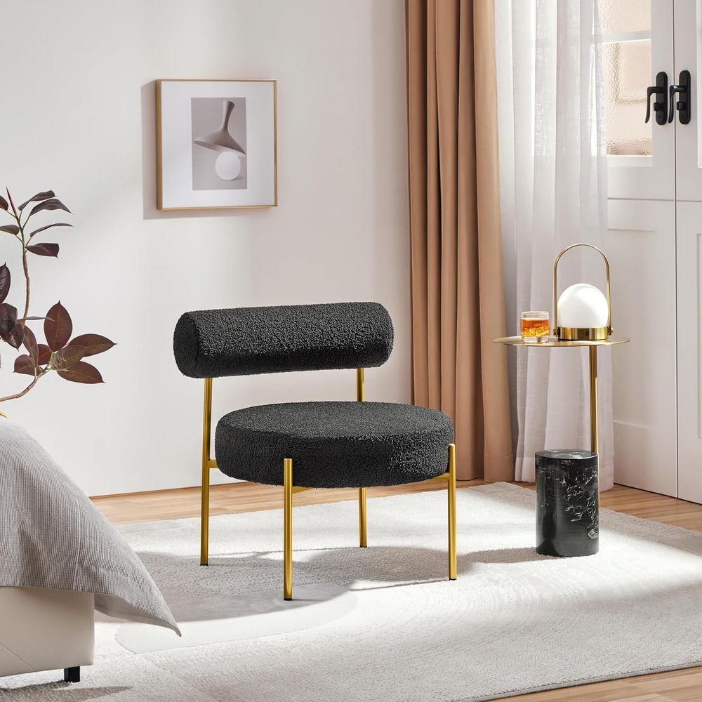 Elegante Silla de Maquillaje c - Home Office Or reseña y precio